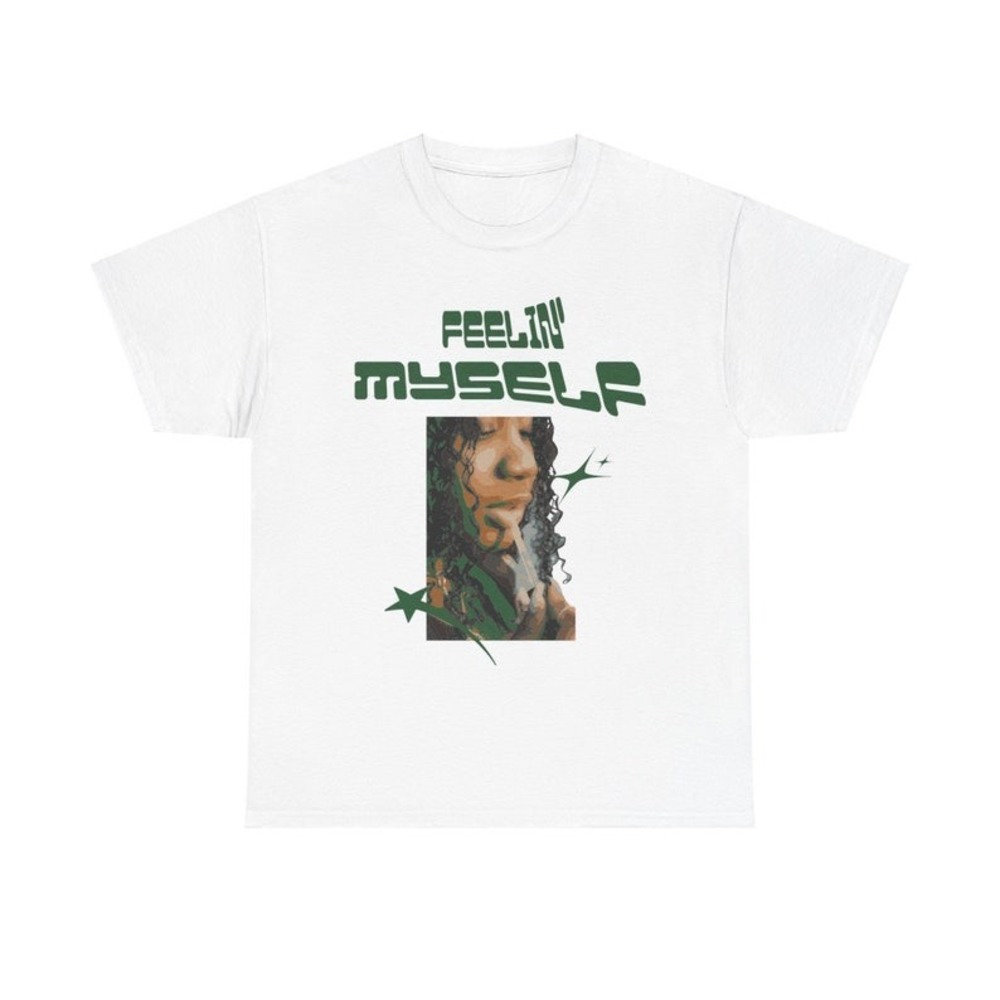 Feelin' Myself Tee, Retro 90s Streetwear Rapper Shirt